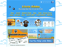 Tablet Screenshot of littlesikhs.com